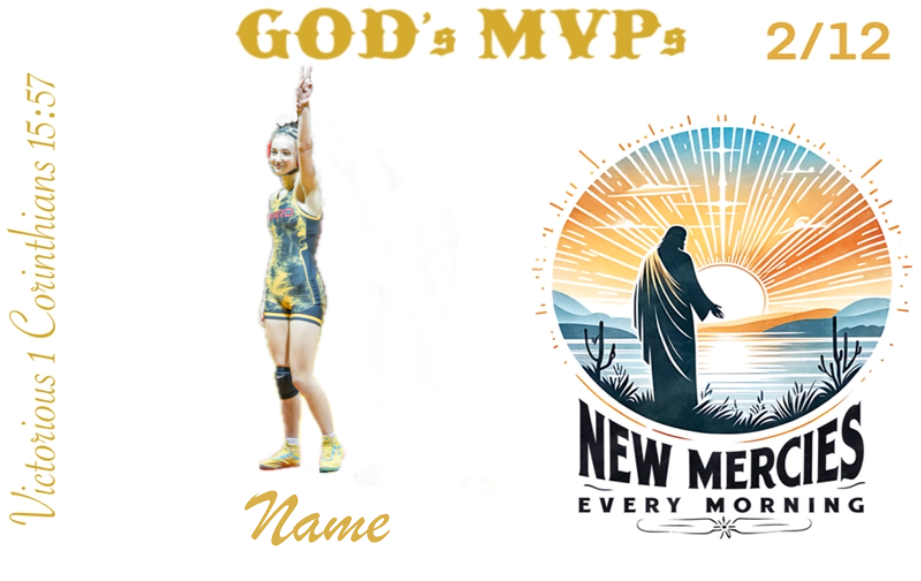 God's MVPs Card 2/12 - VICTORIOUS - New Mercies Every Morning