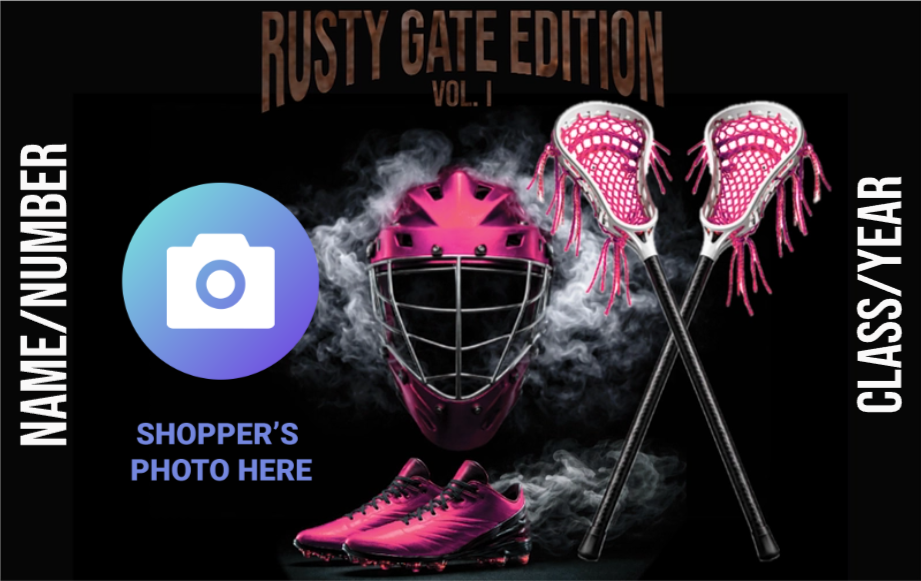 Girls Lacrosse Player Card - Rusty Gate Edition Vol. I