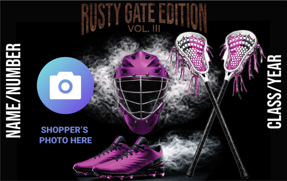 Girls Lacrosse Player Card - Rusty Gate Edition Vol. III