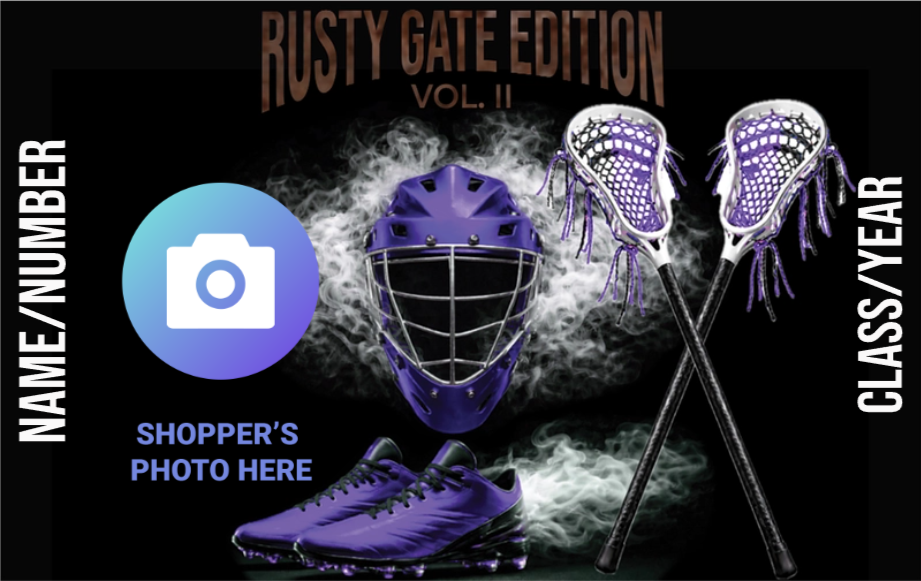 Girls Lacrosse Player Card - Rusty Gate Edition Vol. II