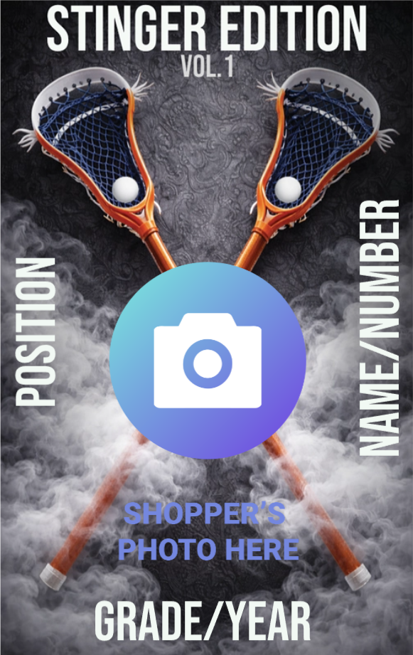 Girls Lacrosse Player Card - Stinger Vol. I (Multi-Year)