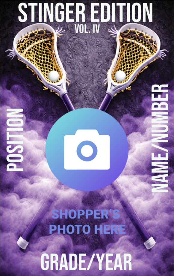 Girls Lacrosse Player Card - Stinger Vol. IV (Multi-Year)