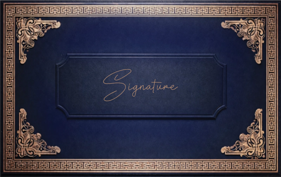 Legacy Signature Rose Gold - NFC Business Card