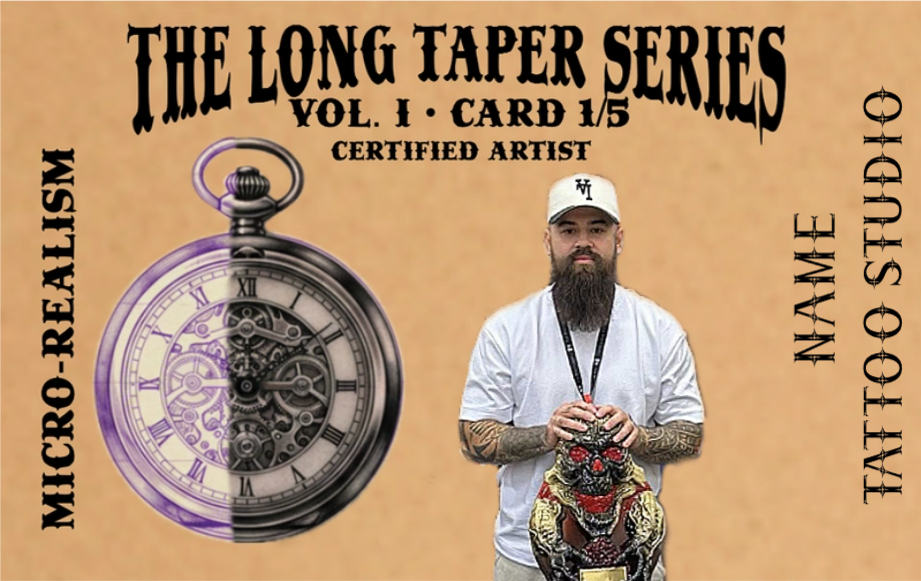 Tattoo Artist Card - Long Taper Series Vol. I - Card 1/5