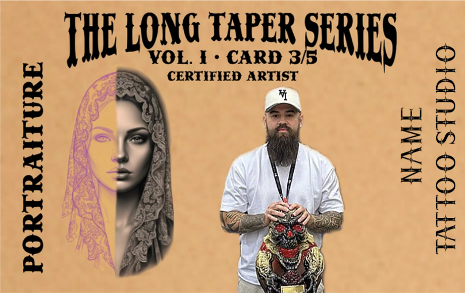 Tattoo Artist Card - Long Taper Series Vol. I - Card 3/5