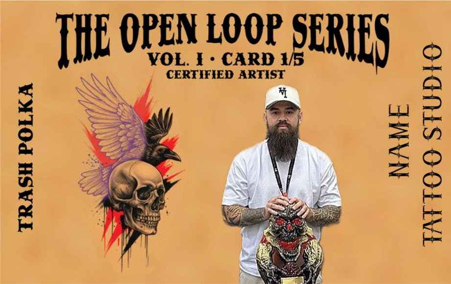 Tattoo Artist Card - Open Loop Series Vol. I - Card 1/5