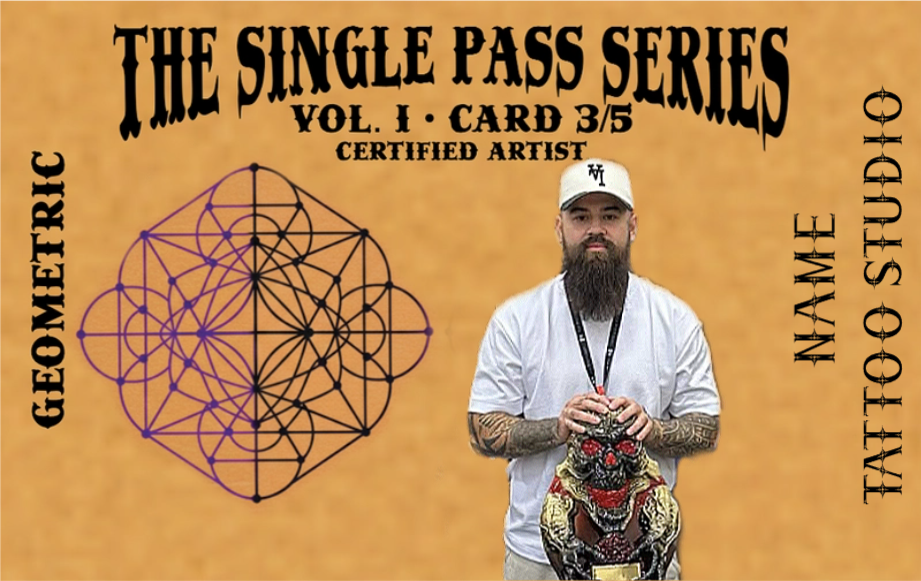 Tattoo Artist Card - Single Pass Series Vol. I - Card 3/5