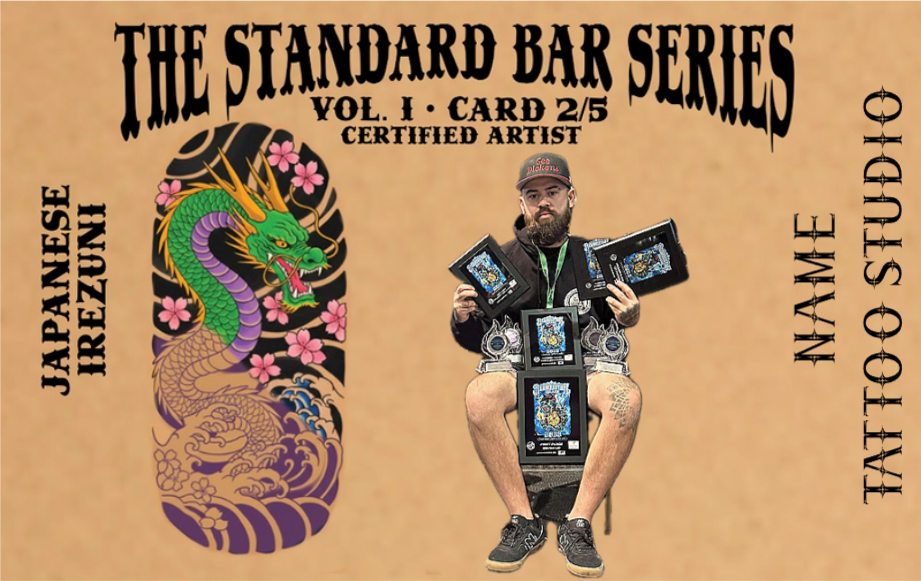Tattoo Artist Card - Standard Bar Series Vol. I - Card 2/5