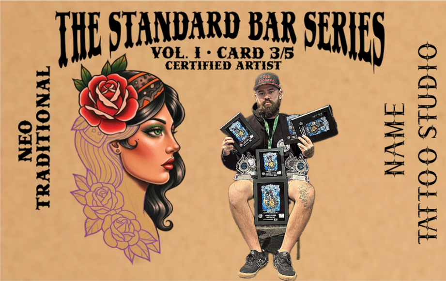 Tattoo Artist Card - Standard Bar Series Vol. I - Card 3/5