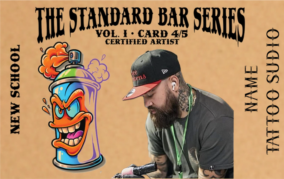 Tattoo Artist Card - Standard Bar Series Vol. I - Card 4/5