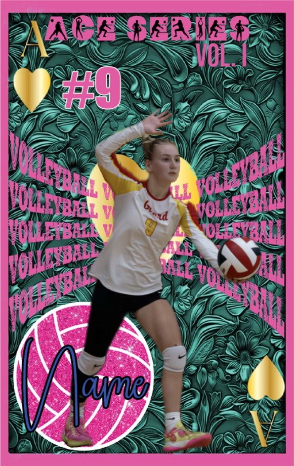 High School Volleyball Card - ACE SERIES Vol I