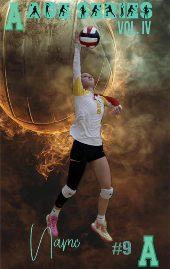 High School Volleyball Card - ACE SERIES VOL IV