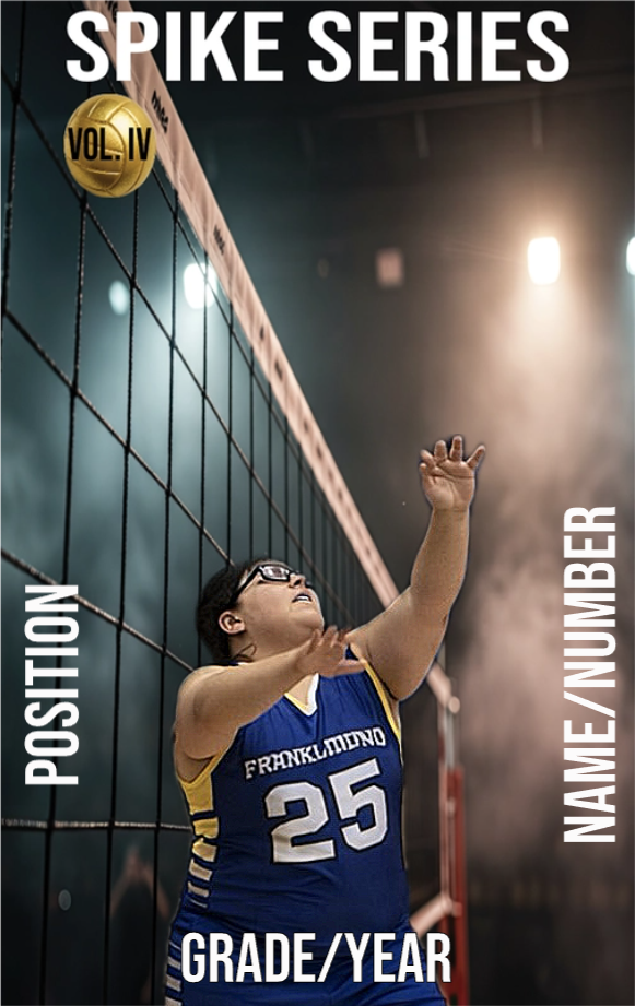 High School Volleyball Card - SPIKE SERIES Vol IV
