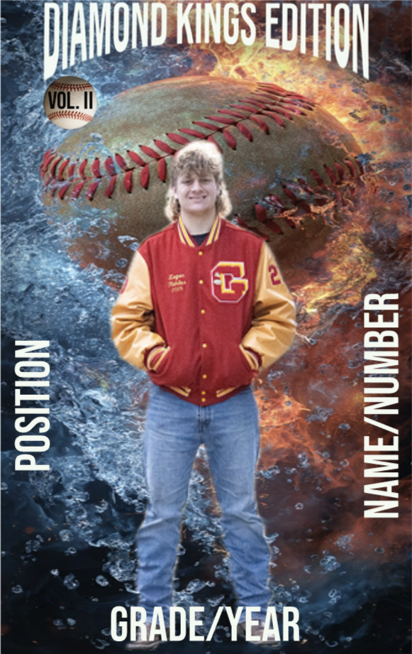 Baseball Player Card - Diamond Kings Vol II