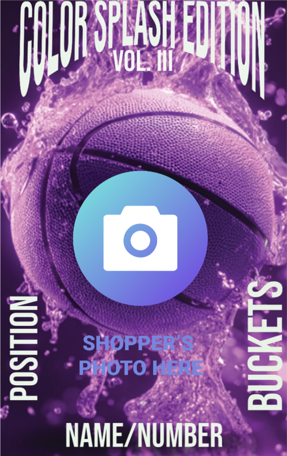 High School Ladies Basketball Card - COLOR SPLASH EDITION Vol III