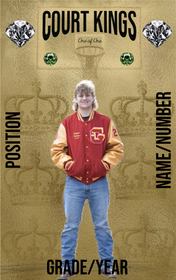 High School Basketball Card - COURT KINGS ONE OF ONE EDITION (Single Card)