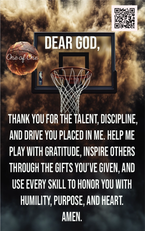 High School Ladies Basketball Card - COURT QUEENS ONE OF ONE EDITION (Single Card)