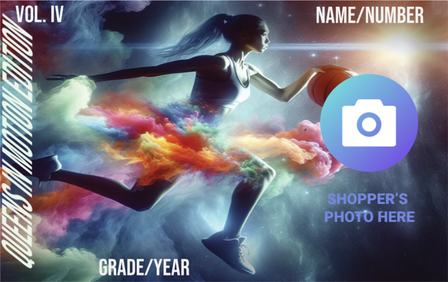 High School Ladies Basketball Card - QUEENS IN MOTION EDITION Vol IV