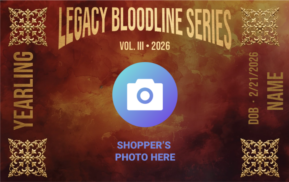 Legacy Bloodline Series – Yearling Edition (Sire B - Red)