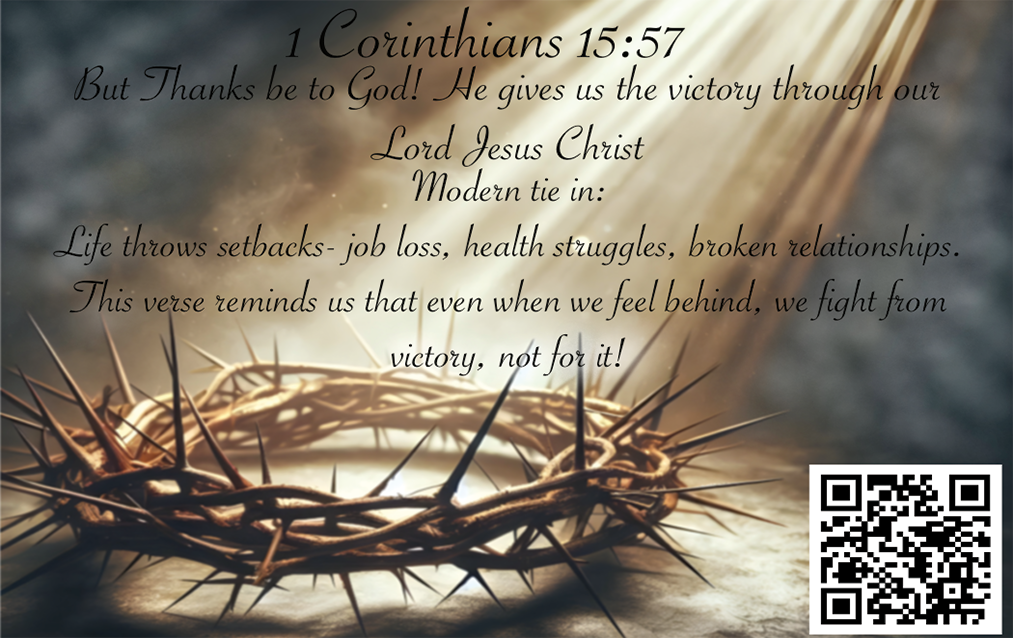 God's MVPs Card 2/12 - VICTORIOUS - New Mercies Every Morning