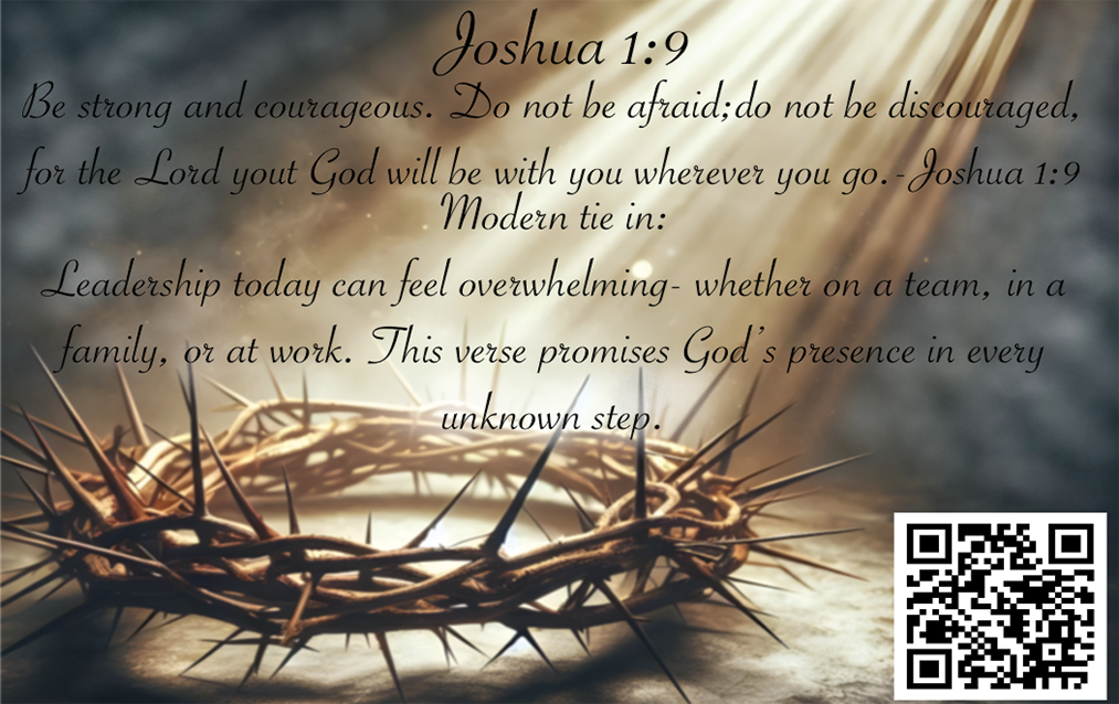 God's MVPs Card 3/12 - COURAGE - Stand Firm in Faith