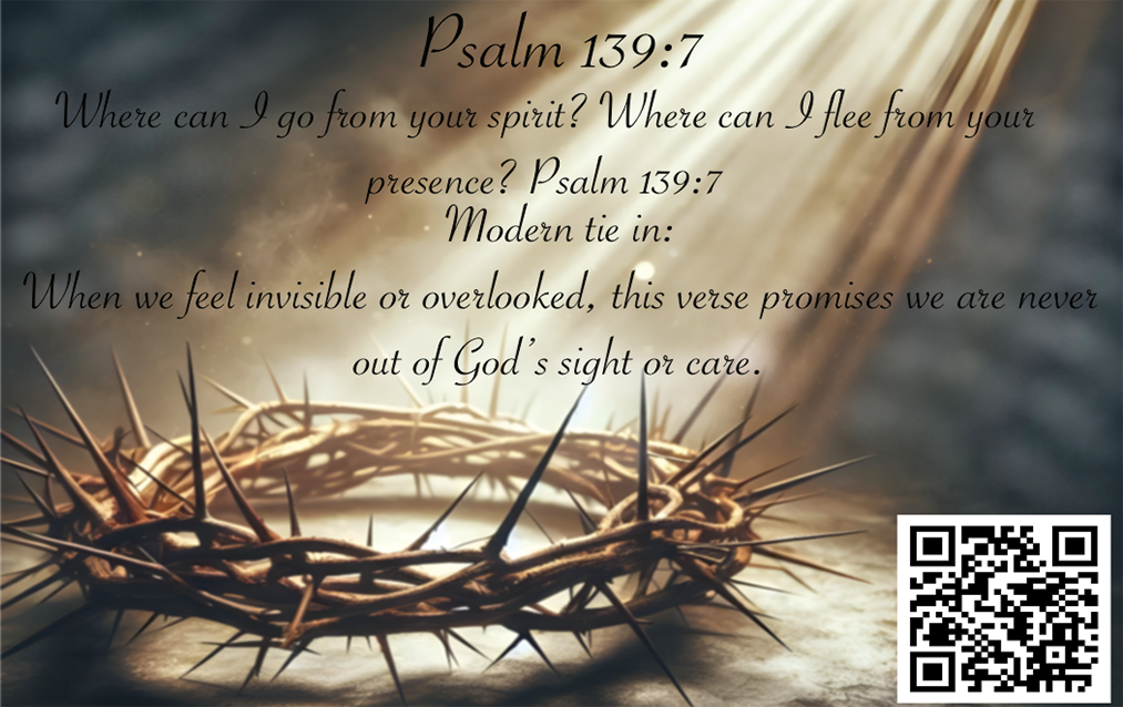 God's MVPs Card 5/12 - ALWAYS SEEN - Light in Darkness