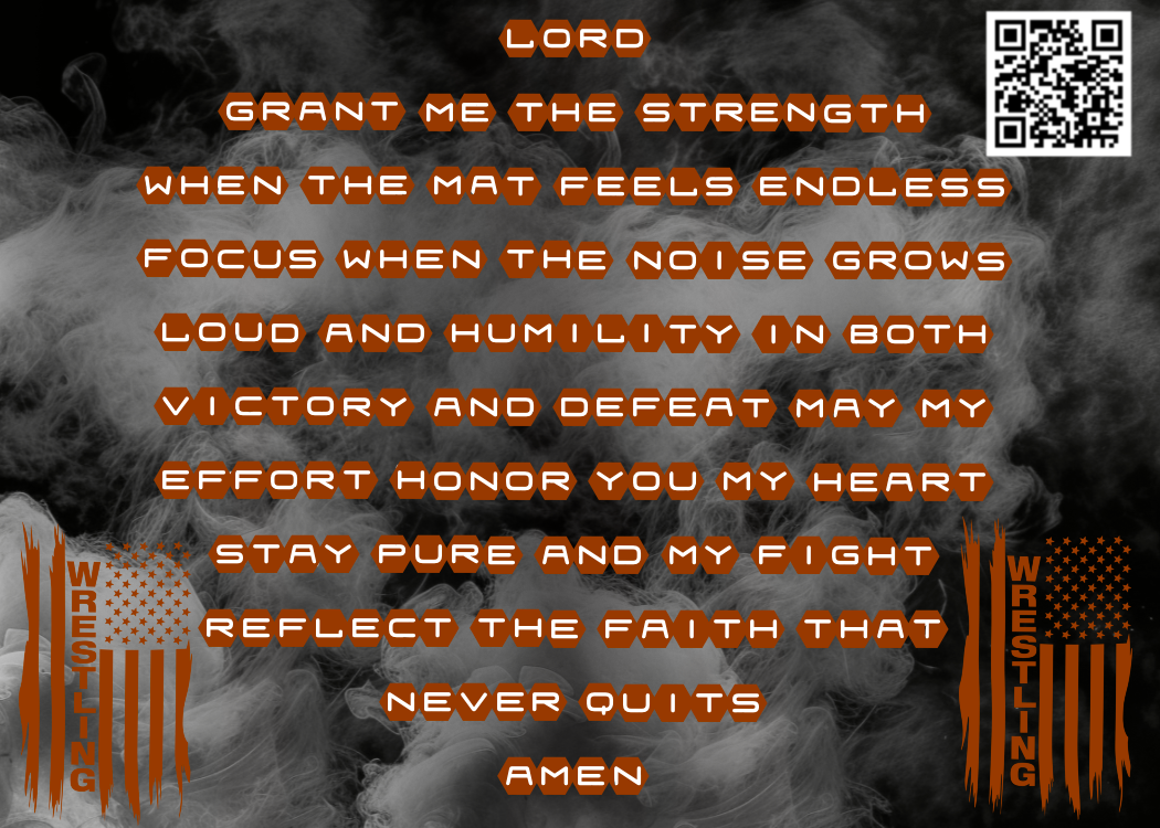 Wrestling Gospel Card - Customizable