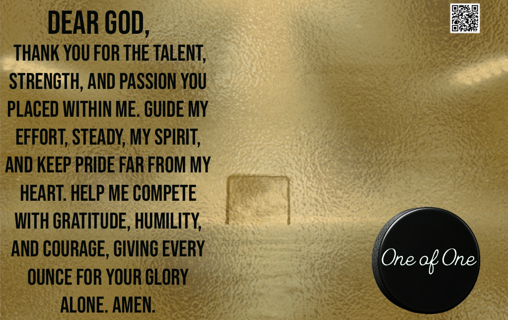 Girls Hockey Player Card - Emerald Ice Edition (One of One)