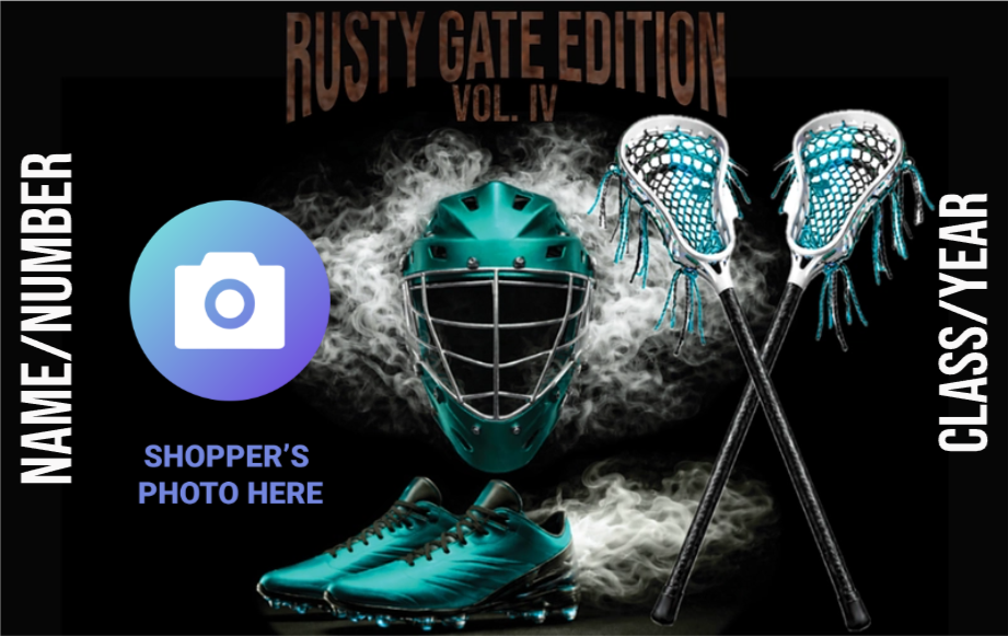 Girls Lacrosse Player Card - Rusty Gate Edition Vol. IV