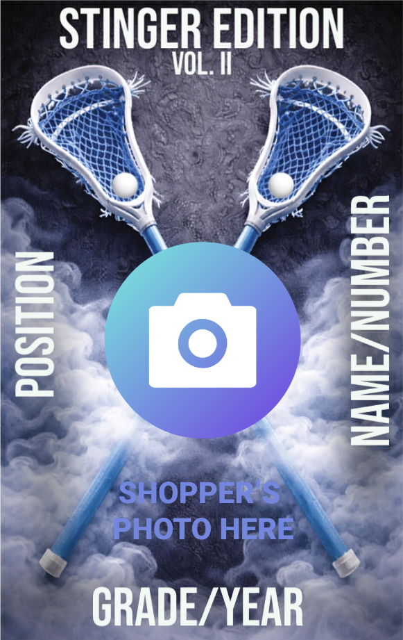 Girls Lacrosse Player Card - Stinger Vol. II (Multi-Year)