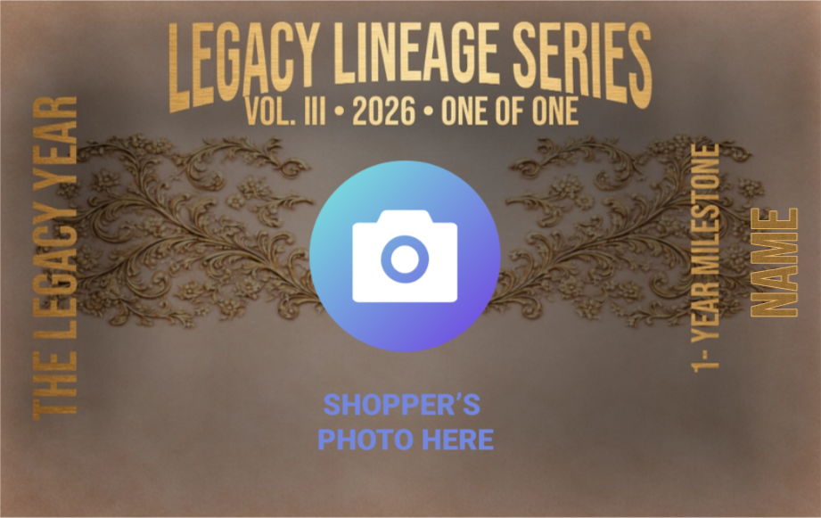 Legacy Lineage Series – 1-Year Milestone (Dam A - Taupe)