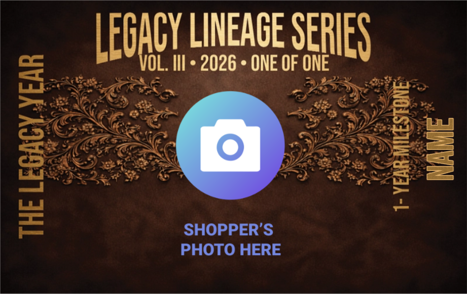 Legacy Lineage Series – 1-Year Milestone (Sire B - Brown Leather)