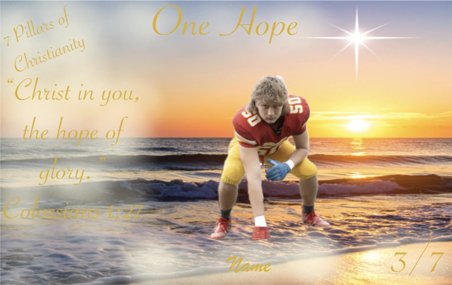 One Hope - 7 Pillars of Christianity Custom Card (Pillar 3/7)