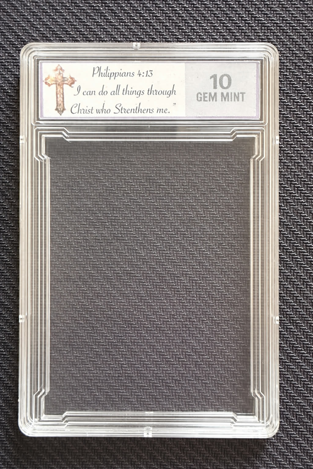 Slabbed & Labeled Case Add-On