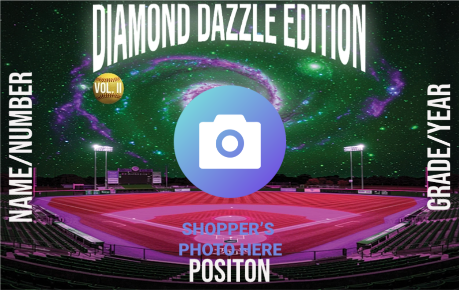 Softball Player Card - Diamond Dazzle Vol II