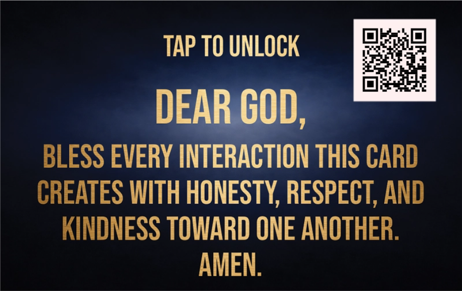 Executive Series - City Skyline Signature - NFC Business Card