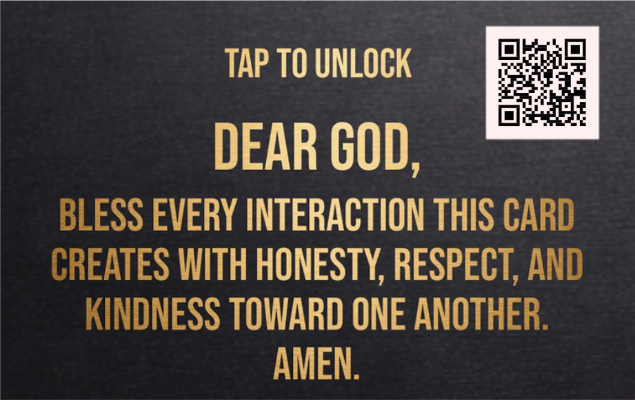 Executive Series - Female Fitness - NFC Business Card