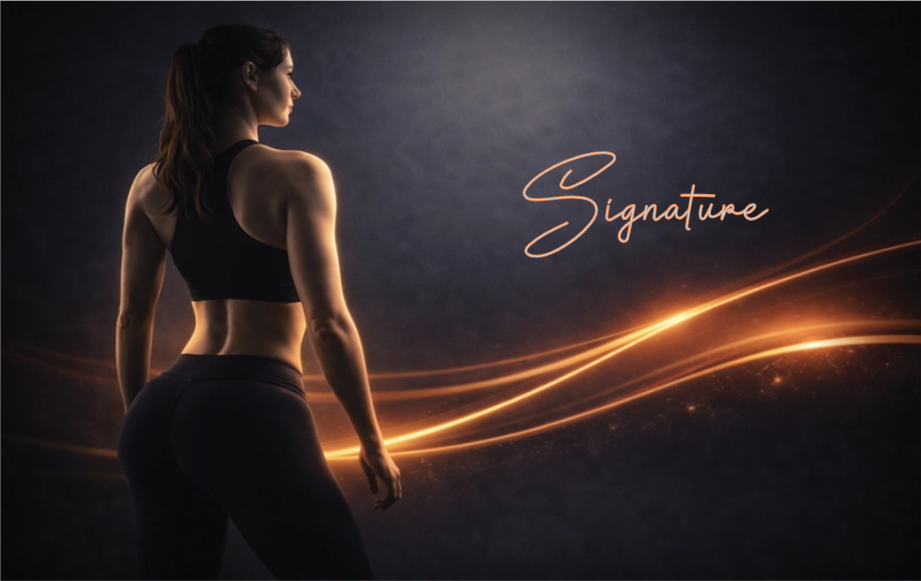 Executive Series - Female Fitness - NFC Business Card