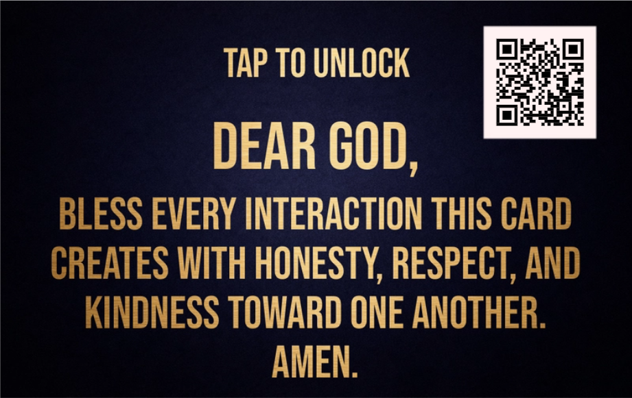 Executive Series - Mandala Signature - NFC Business Card