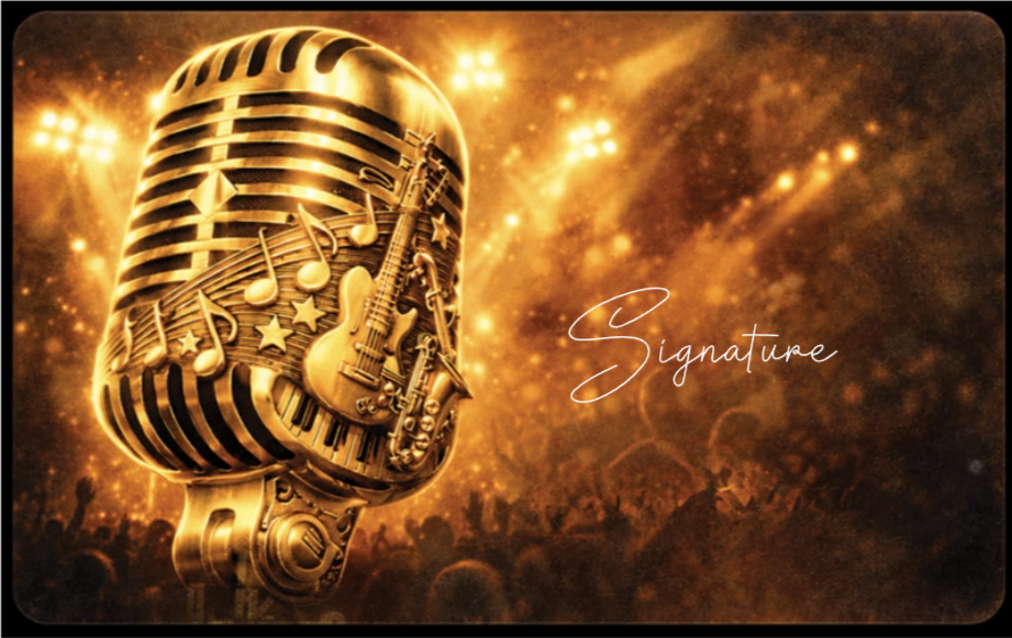 Executive Series -Music - NFC Business Card