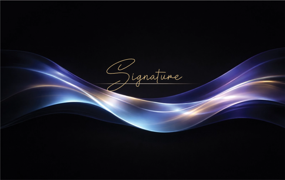 Executive Series - Onyx Signature - NFC Business Card