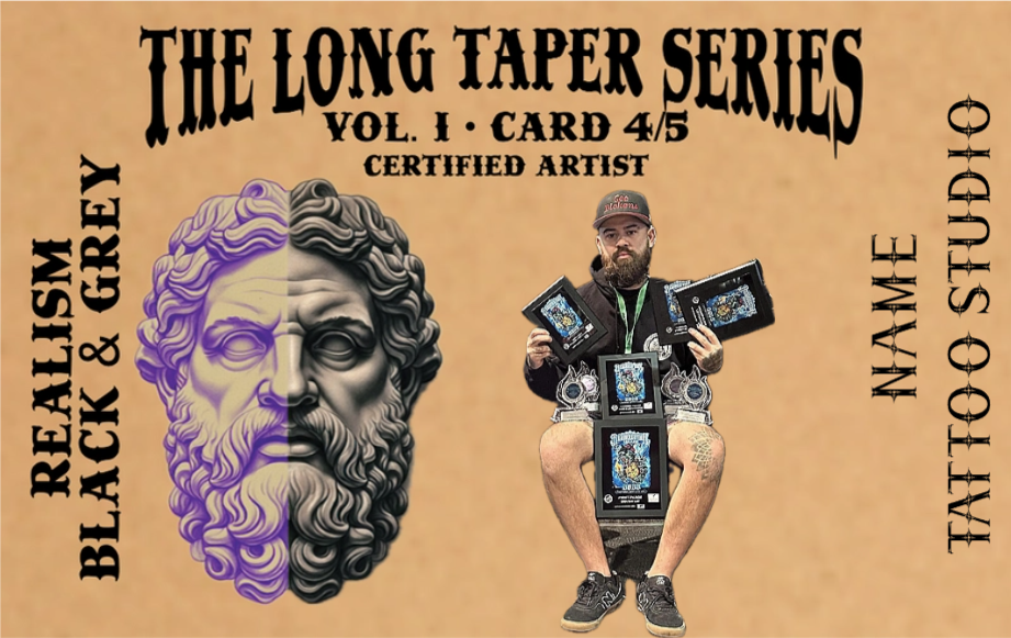 Tattoo Artist Card - Long Taper Series Vol. I - Card 4/5