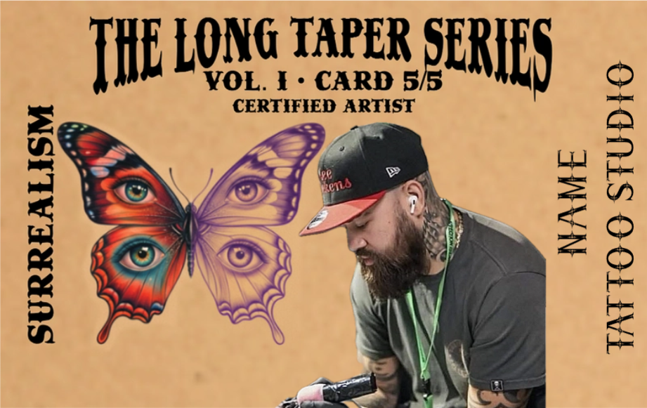 Tattoo Artist Card - Long Taper Series Vol. I - Card 5/5