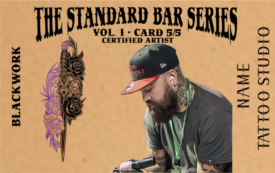 Tattoo Artist Card - Standard Bar Series Vol. I - Card 5/5
