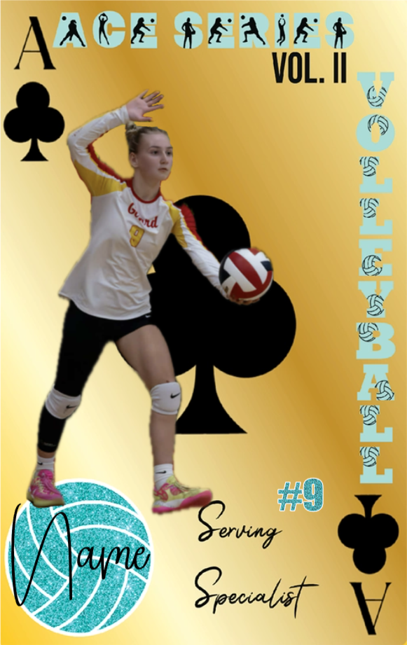 High School Volleyball Card - ACE SERIES Vol II
