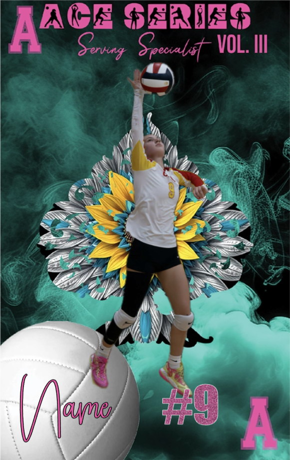 High School Volleyball Card - ACE SERIES Vol III