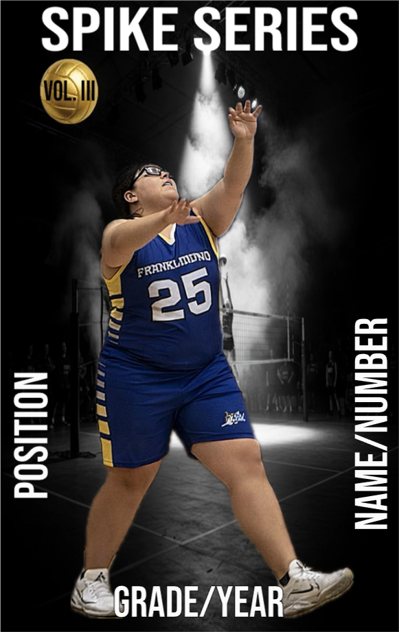 High School Volleyball Card - SPIKE SERIES Vol III